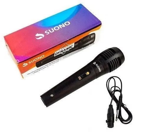 Microfono Suono 17cm + Cable Cannon Hembra Xlr A Macho Plug