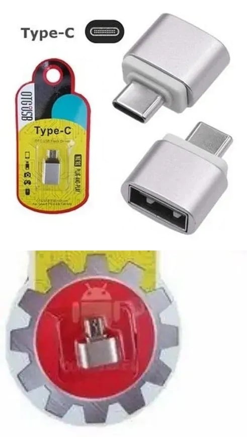 Adaptador Otg ” Tipo C ” A Usb