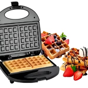 Waflera Eléctrica Antiadherente Teflón Om