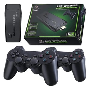 Game Stick Retro 2 Joystick 64gb Hdmi Color Negro