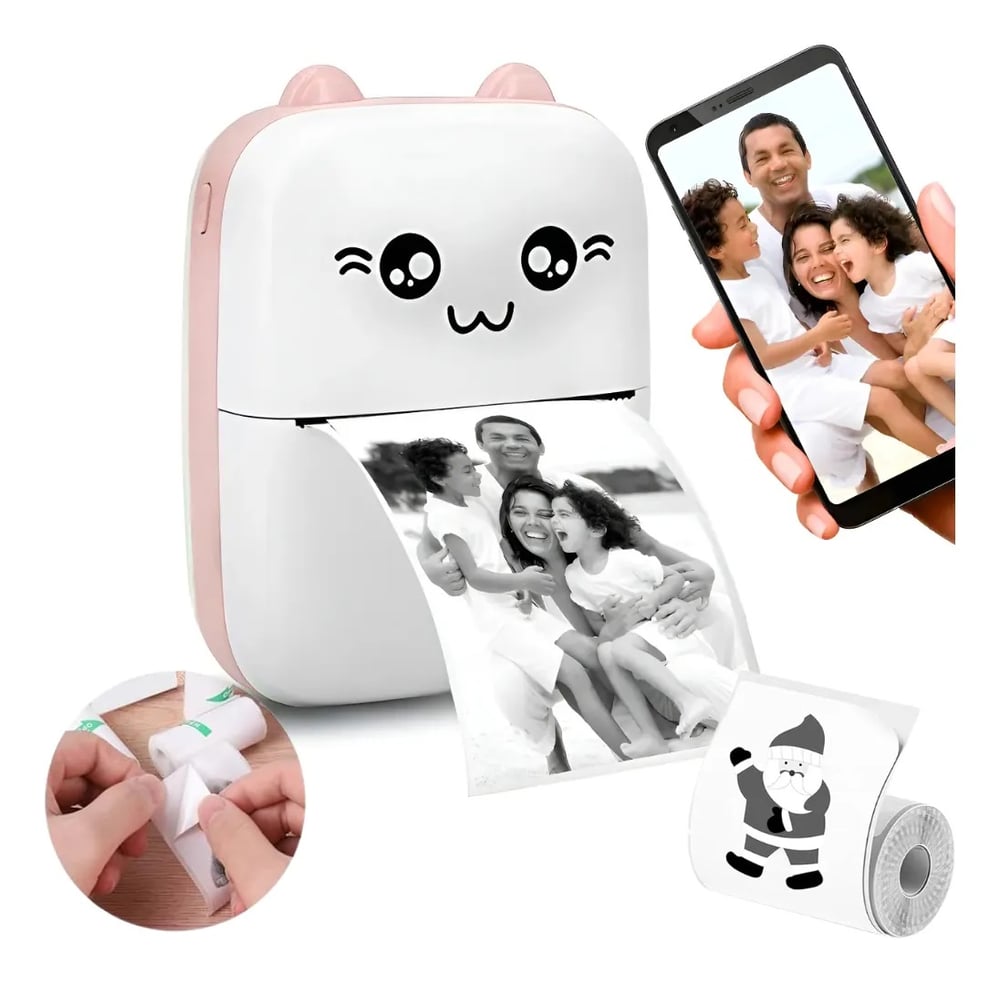 Mini Impresora Termica Bluetooth Portatil