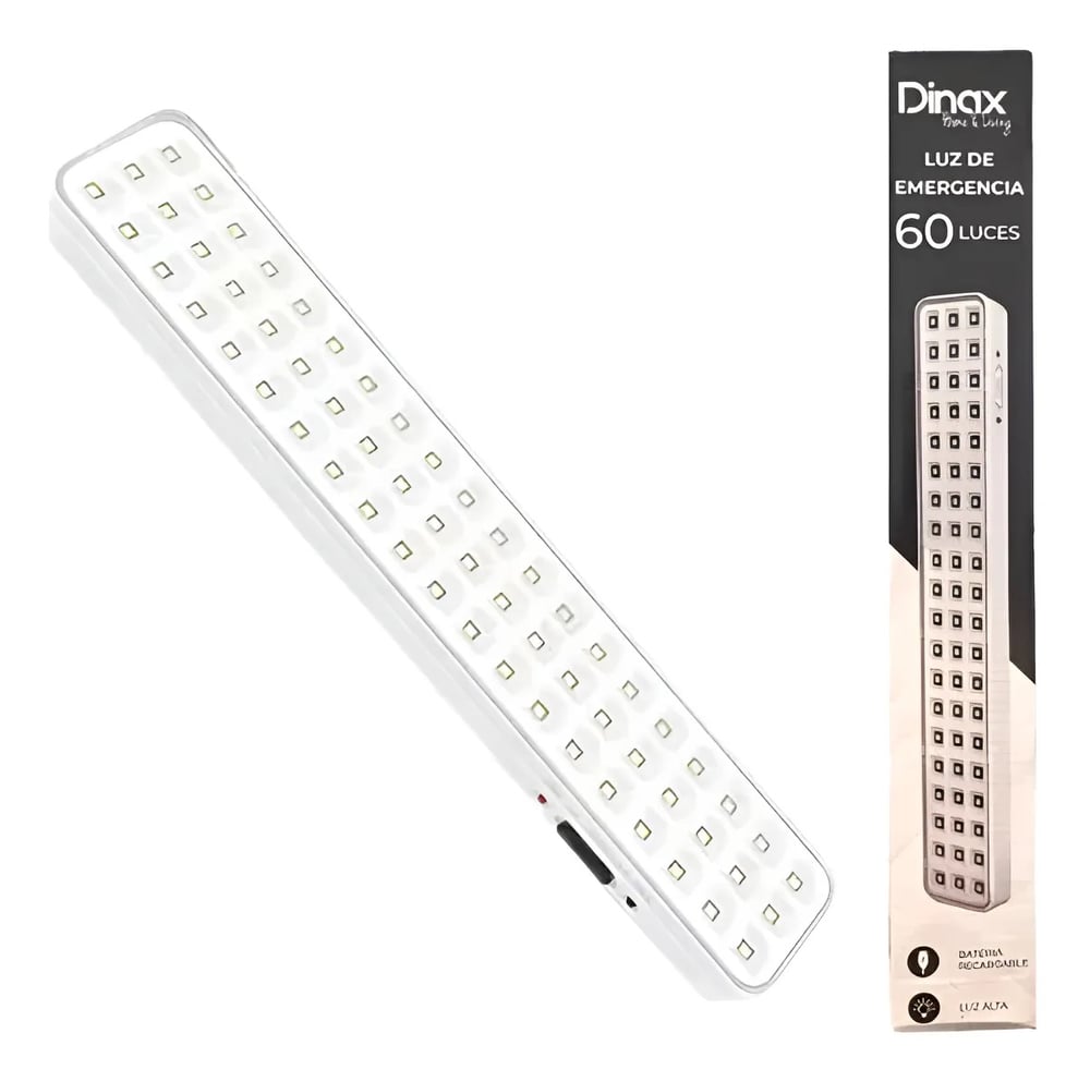 Luz De Emergencia 60 Leds Recargable Usb 220v Dinax
