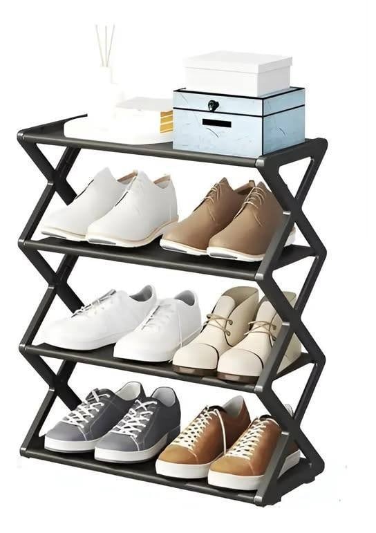 Organizador Zapatos Calzado Botinero 4 Estantes Desarmable