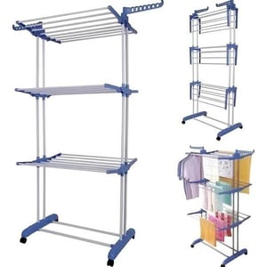 ( H ) Tender De Ropa Vertical 3 Niveles Reforzado 40kg