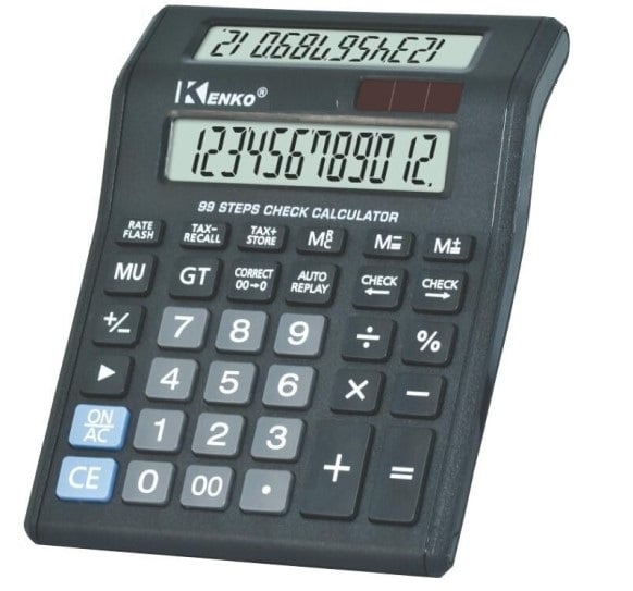 Calculadora Gigante 21Cm x 16Cm Doble Pantalla