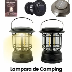 lampara camping recargable
