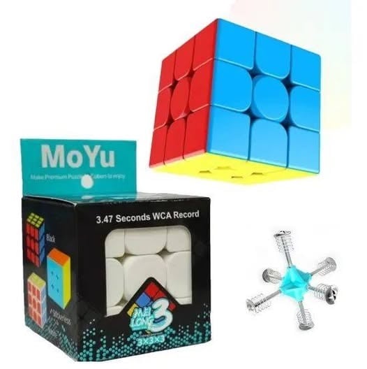 Cubo Rápido Profecional Speed Moyu Original Rubik 3x3x3 Stickerless