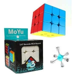 Cubo Rápido Profecional Speed Moyu Original Rubik 3x3x3 Stickerless