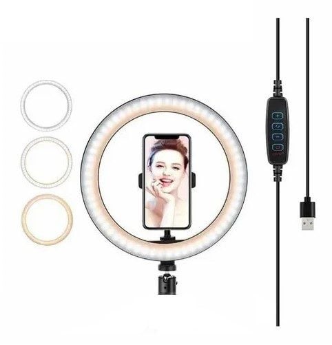 Aro De Luz Led Dimerizable Ancho 26cm Diam. 10P