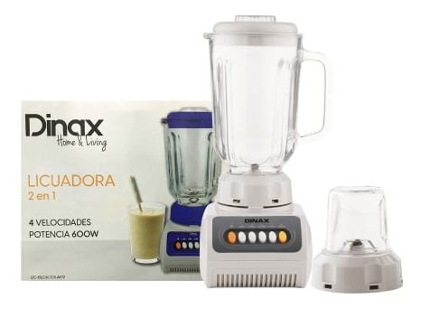 Licuadora de Pie 1.5 Lts 600W Blanca Dinax