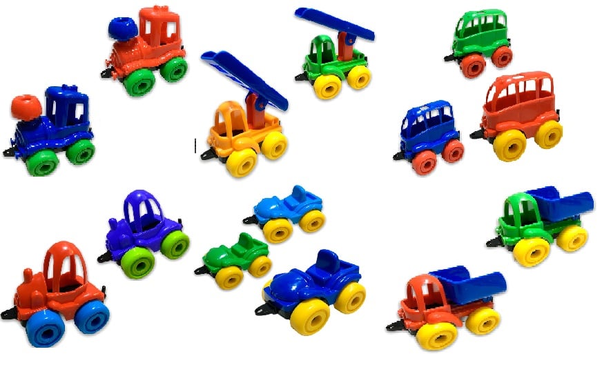 Autitos MP Por Unidad (7 Modelos Enganchables) 12Cm X 8Cm