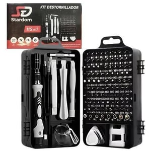 Kit Destornillador 115 En 1 Stardom EL MAS COMPLETO