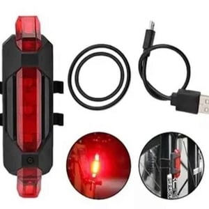Luz para bicicleta recargable