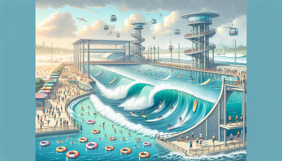 Seguro é crucial para viabilidade de parques de surf