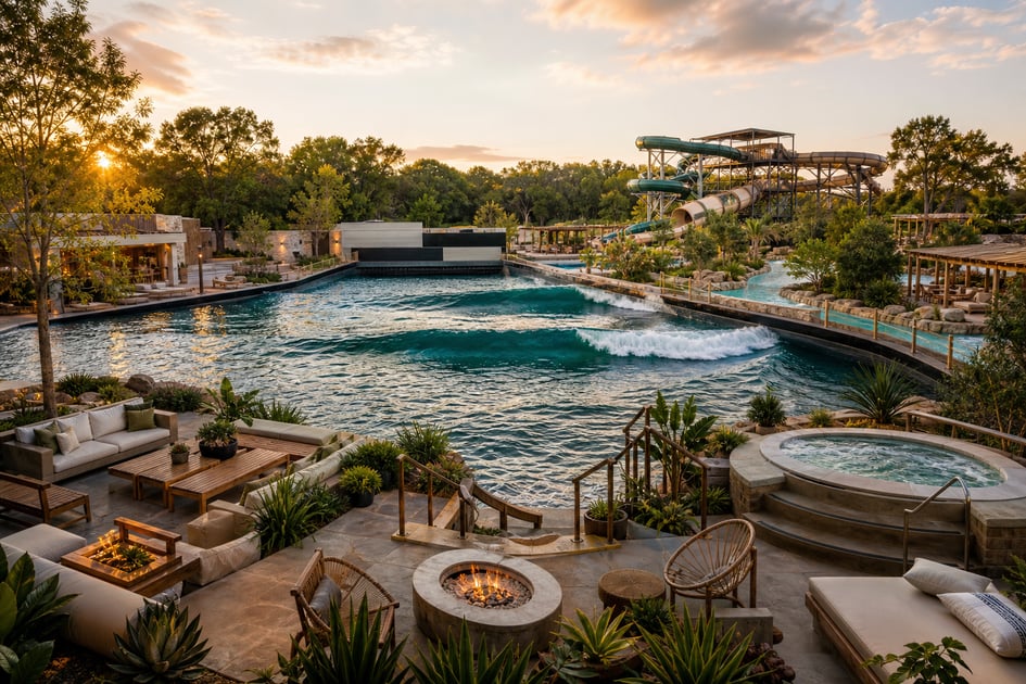 Design e Funcionalidade no Waco Surf Park