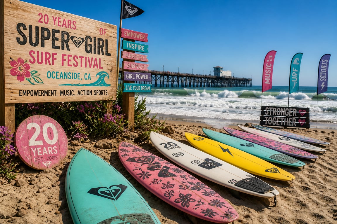 Super Girl Surf Festival celebra 20 anos em Oceanside