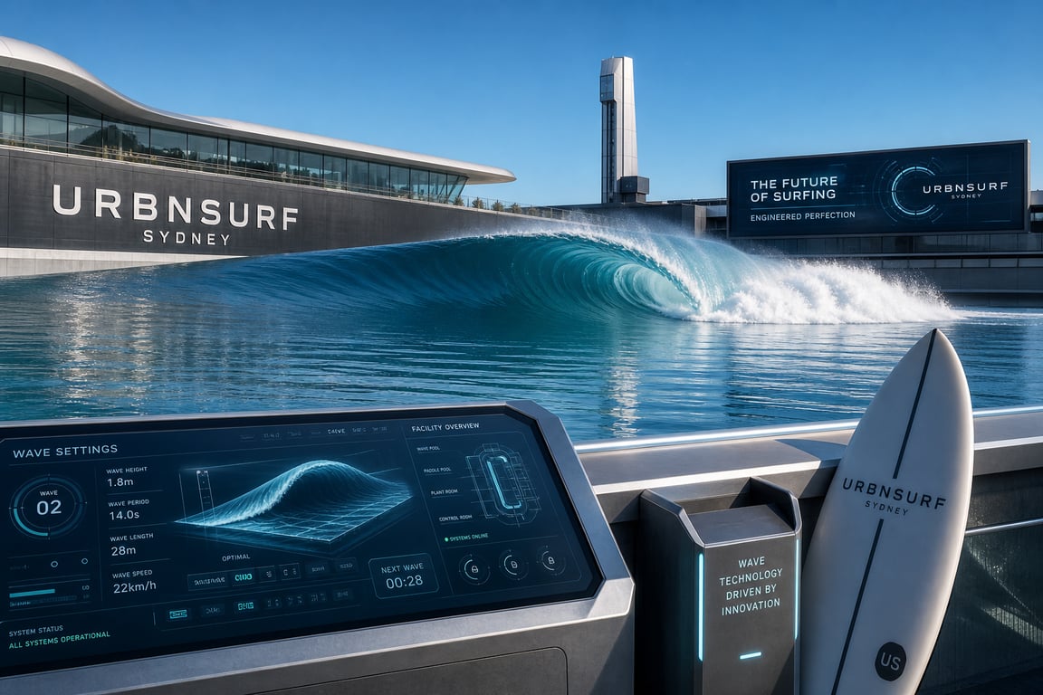 Modelo AI Flowstate estreado em Surfathon na piscina