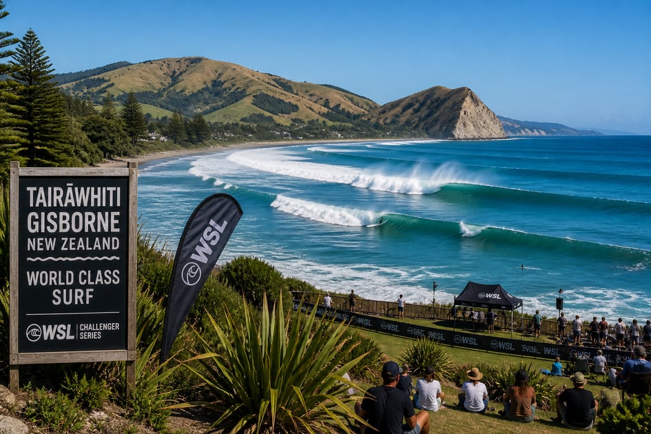 WSL retorna a Tairāwhiti-Gisborne com Tairāwhiti Pro 2027