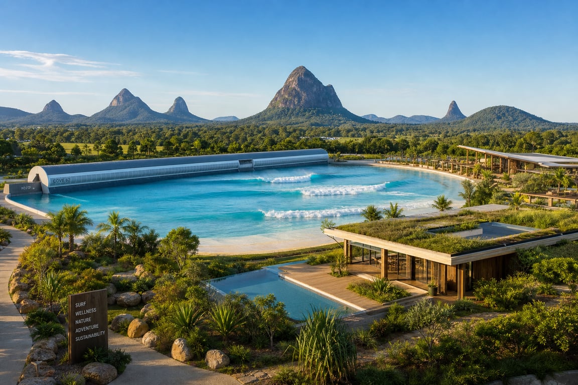 Novo parque de surfe anunciado para Sunshine Coast
