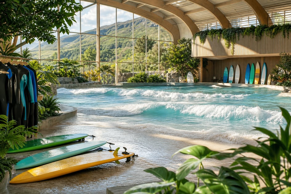 Aulas de Surf Gratuitas na Piscina Lost Shore