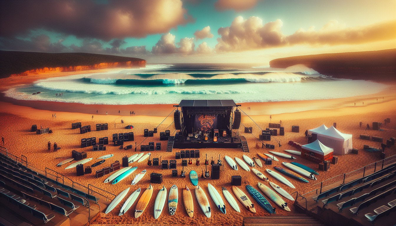Spiderbait e Wolfmother agitam Rip Curl Pro 2026