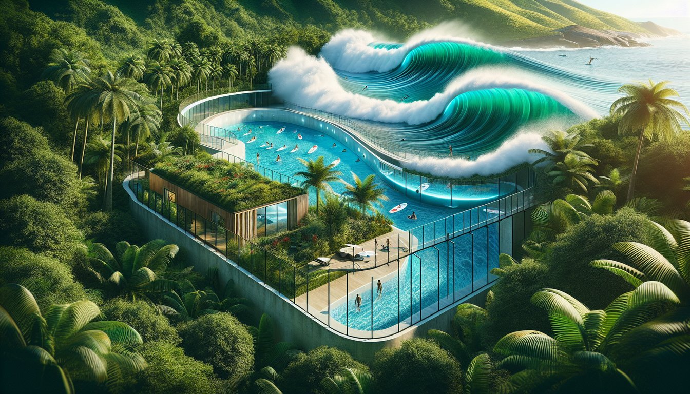 Brasil Aumenta Oferta de Piscinas de Ondas