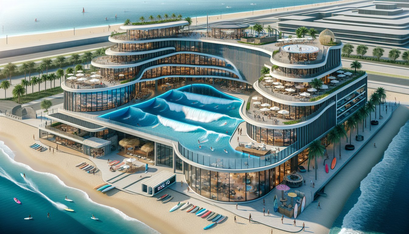 Novo surf park com tecnologia ES36 na Flórida