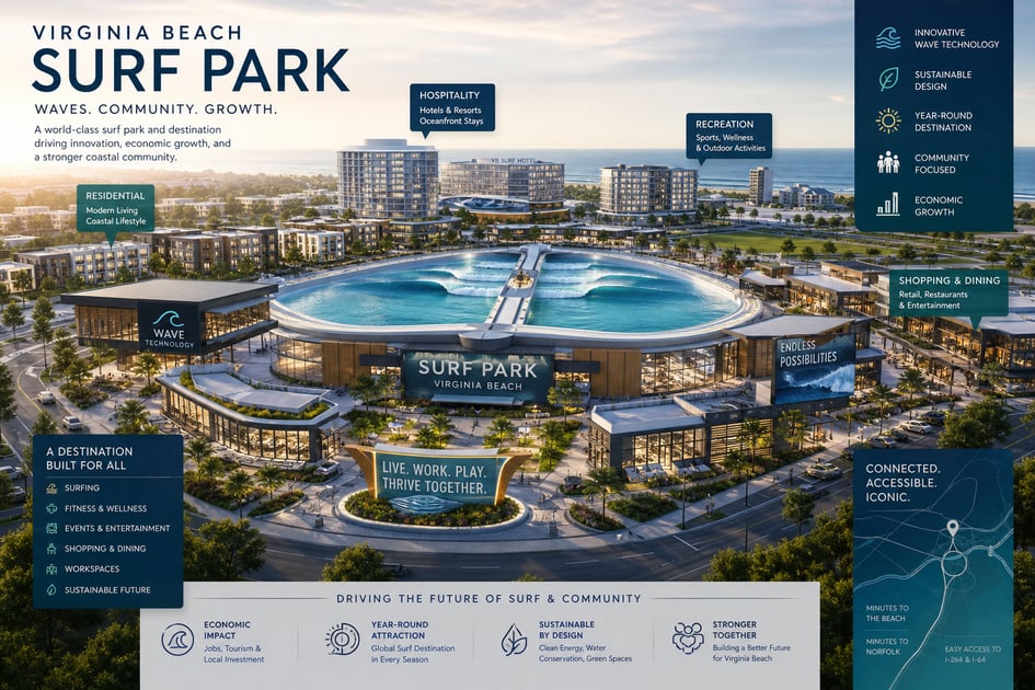 Surf Park Summit 2026 acontecerá em Virginia Beach