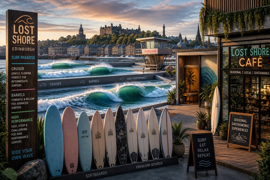 Guia Completo de Lost Shore, Piscina em Edimburgo