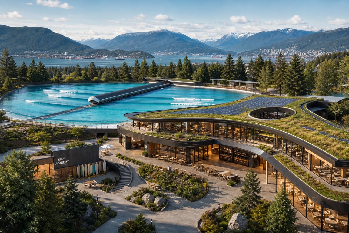 Permissão Solicitada para Parque de Surf no Canadá