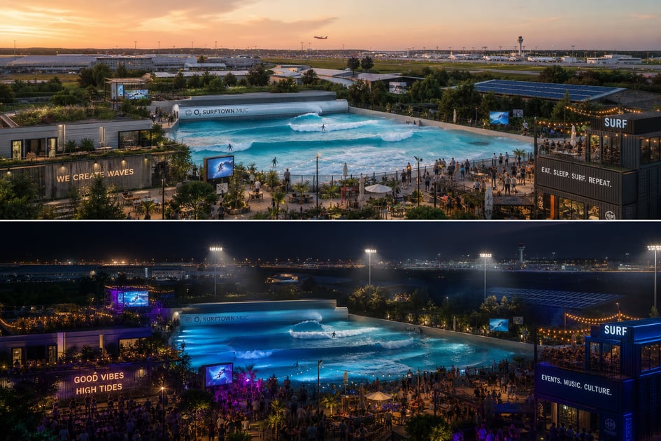 SURFTOWN MUC, Inovação em Surf na Baviera