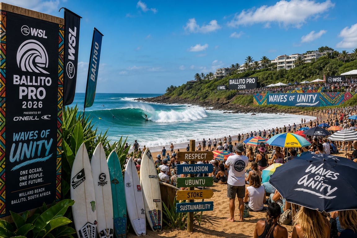 Ballito Pro 2026: Celebração do Surf e Unidade