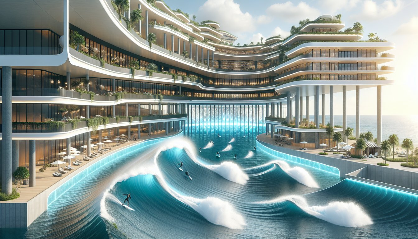 Austin Surf Club: Novo Centro de Ondas e Luxo