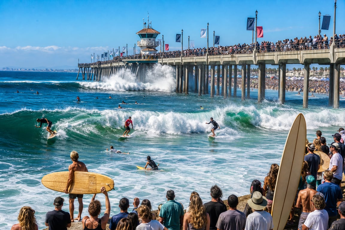 Lexus US Open de Surfing Começa 25 de Julho
