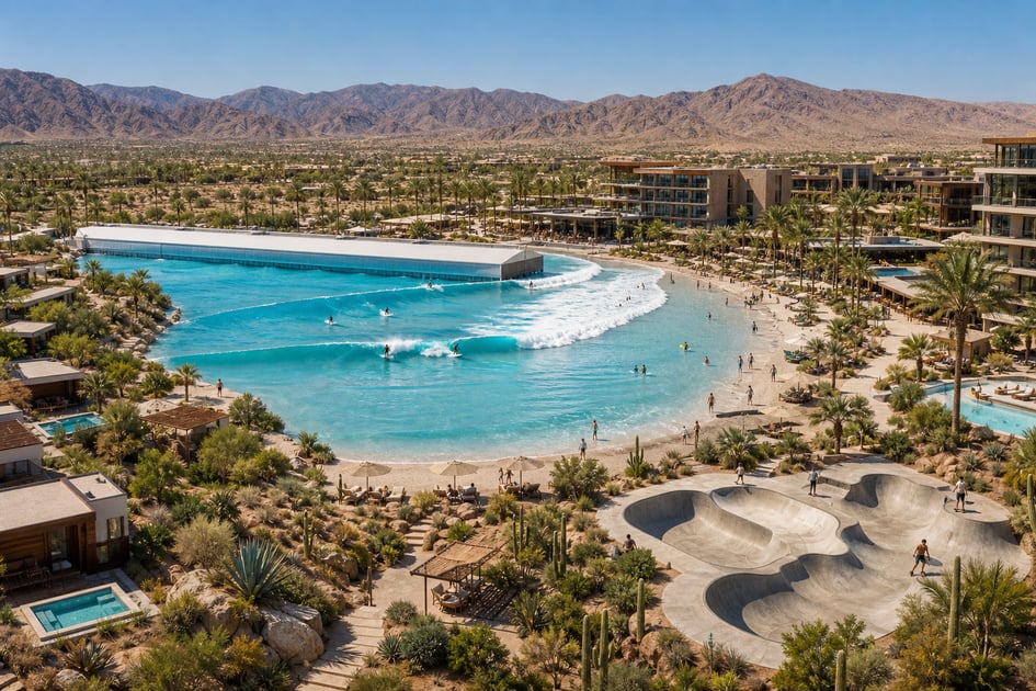 Wavegarden inaugura complexo de surf inovador na Califórnia
