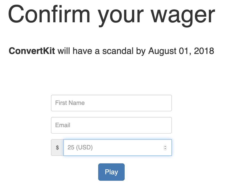 Startup Waggers - First Step