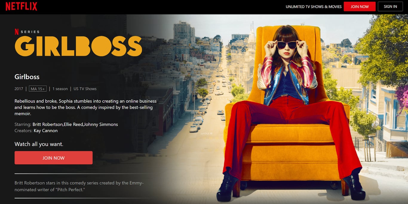 TV Shows for entrepreneurs #23: Girl Boss