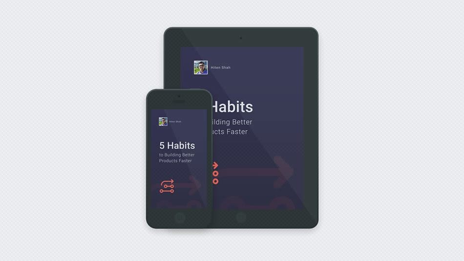 Free business book #1 :5 Habits to Building Better Products Faster