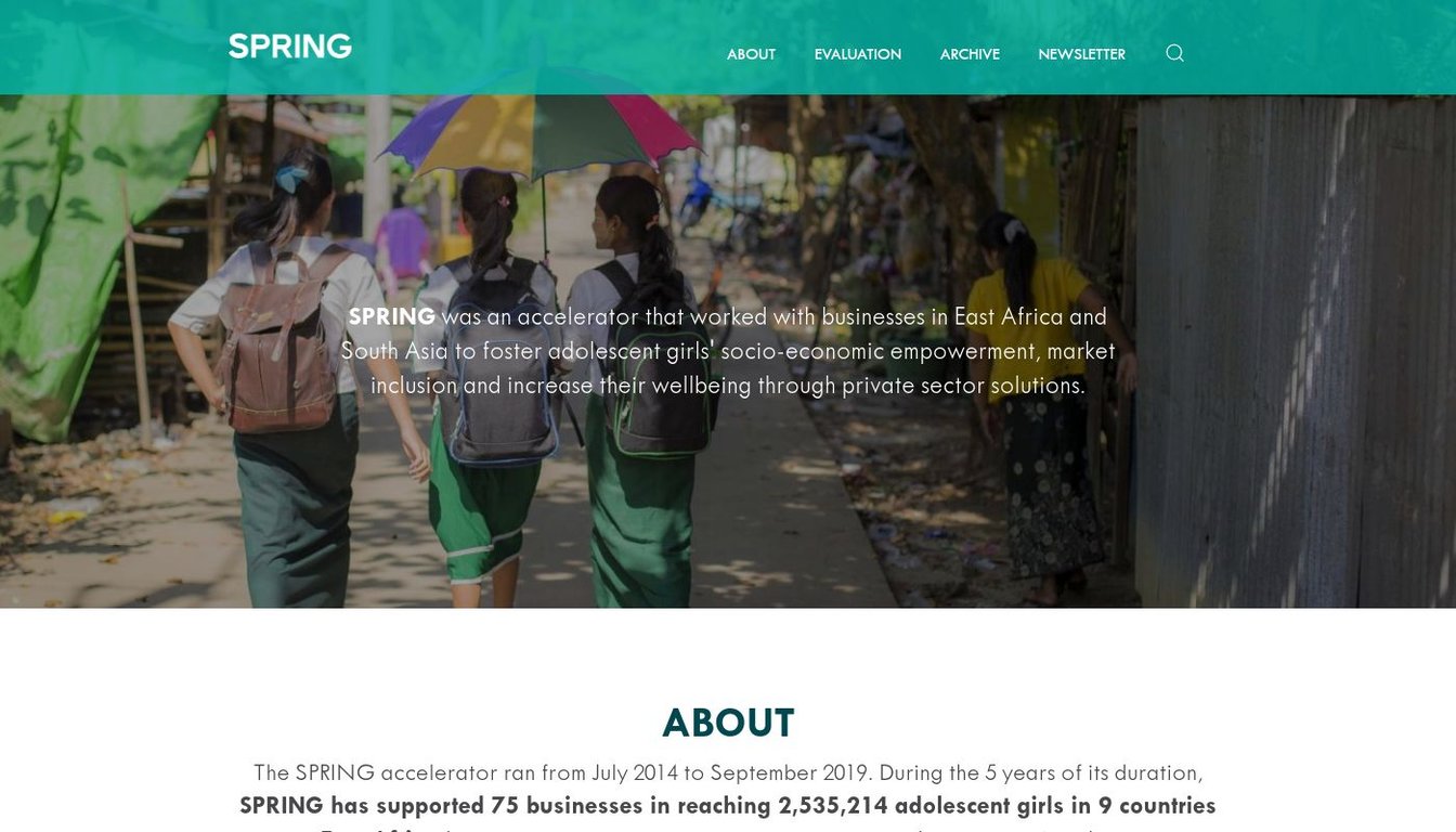 Spring Accelerator