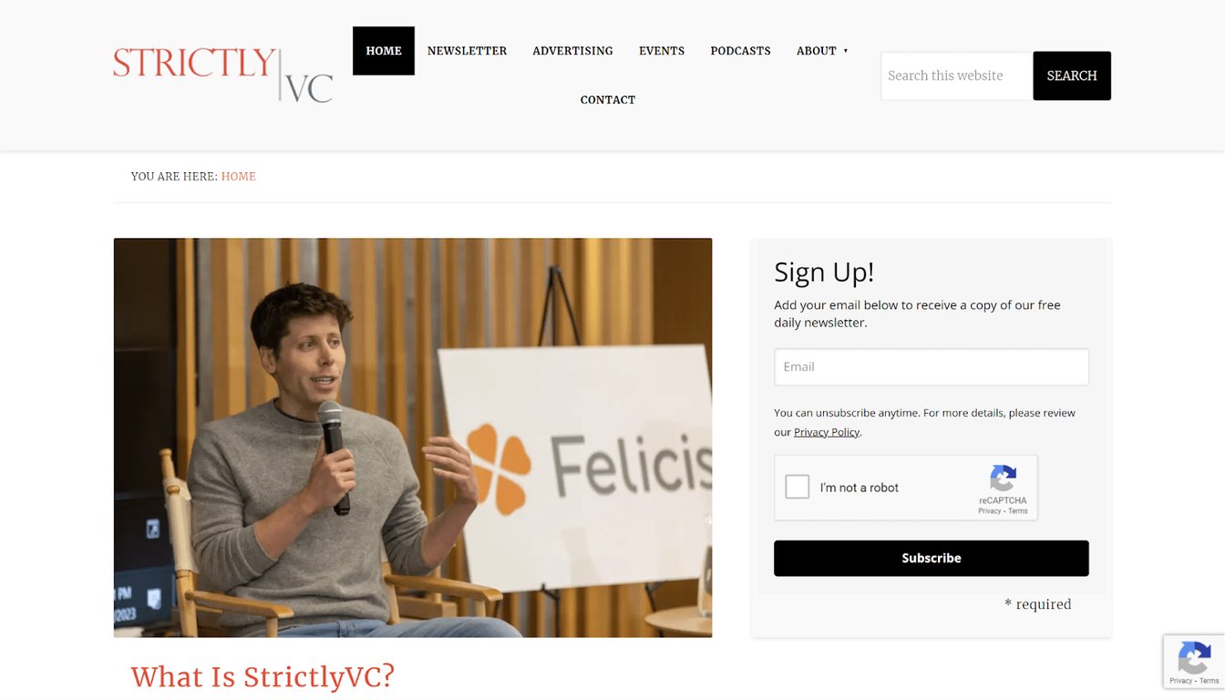 StrictlyVC