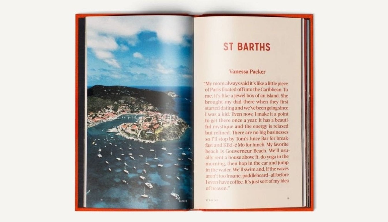 Coffee table book by Away