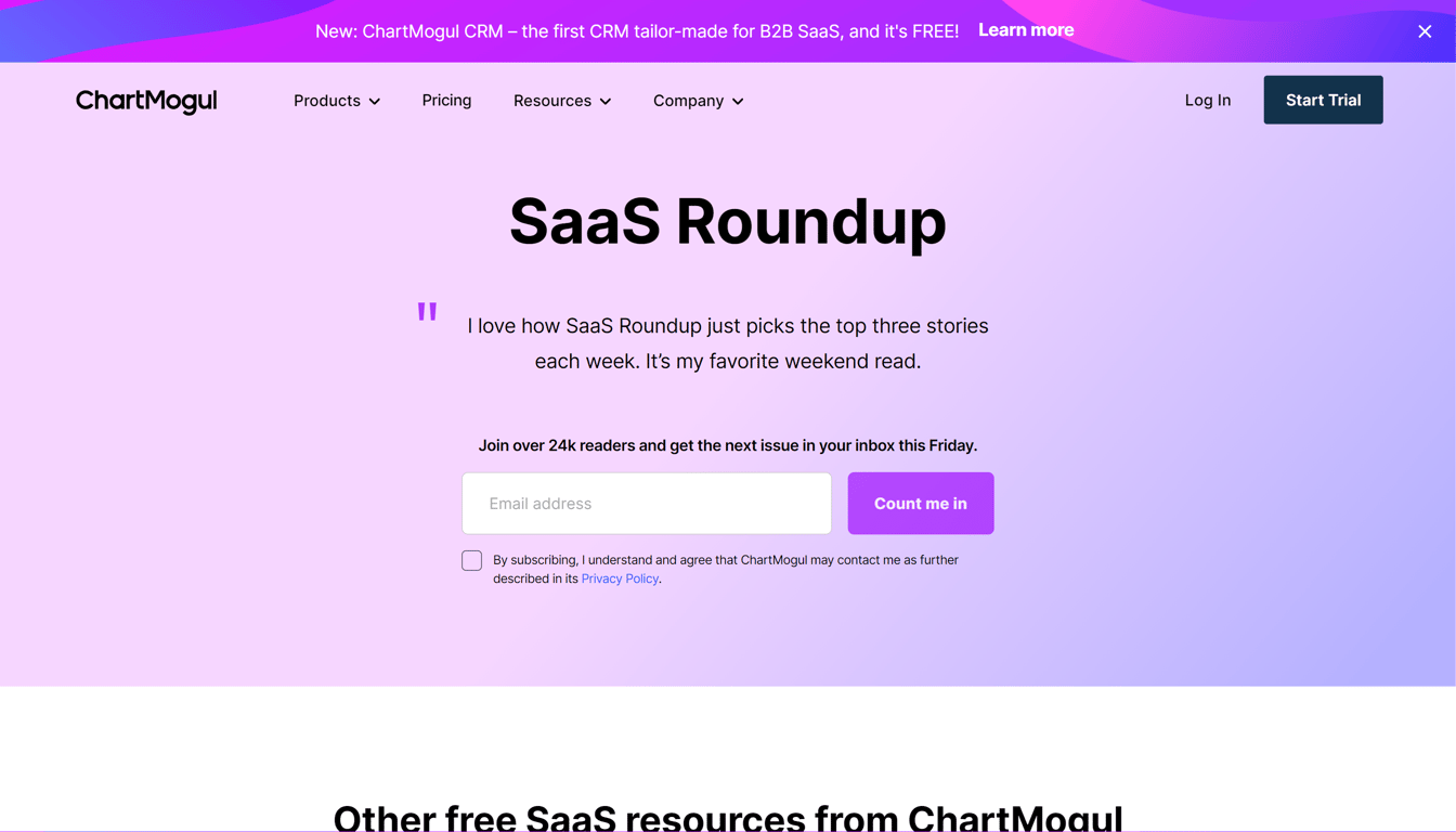 SaaS Roundup
