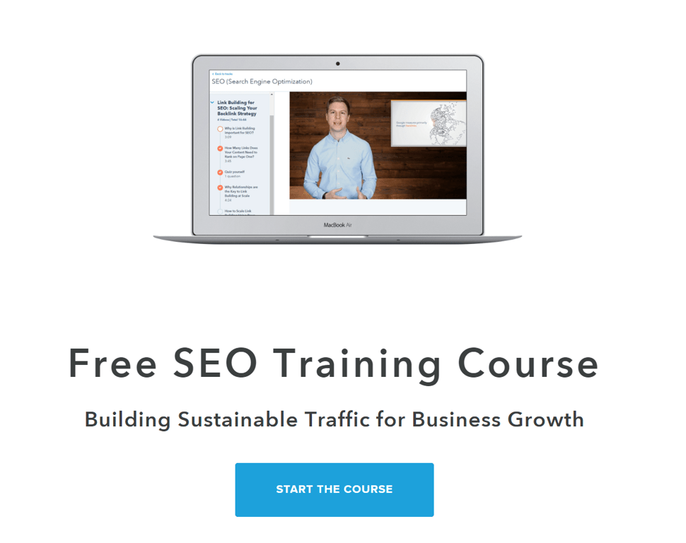 Free SEO Training Course: Building Sustainable Traffic for Business Growth 