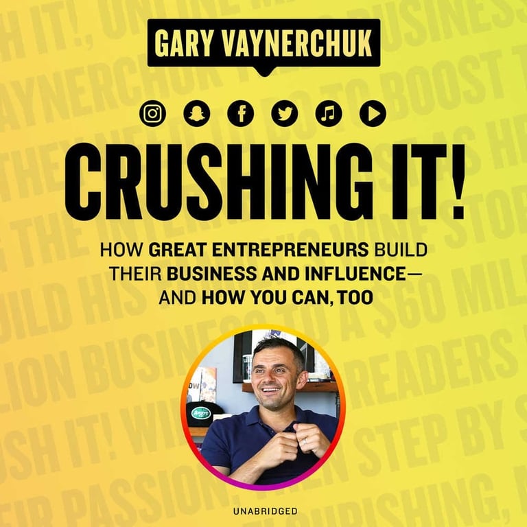 Business audio books free #3: Crushing it!