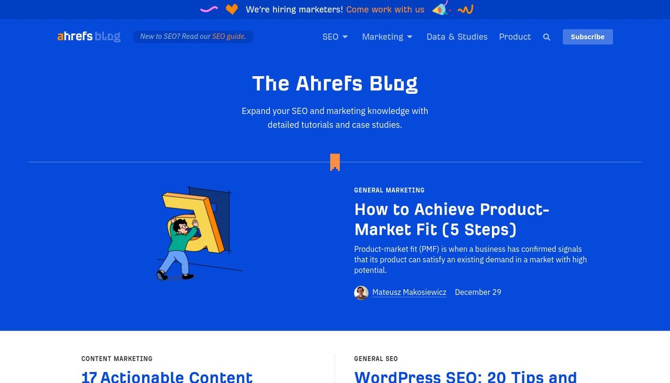 Ahrefs Blog