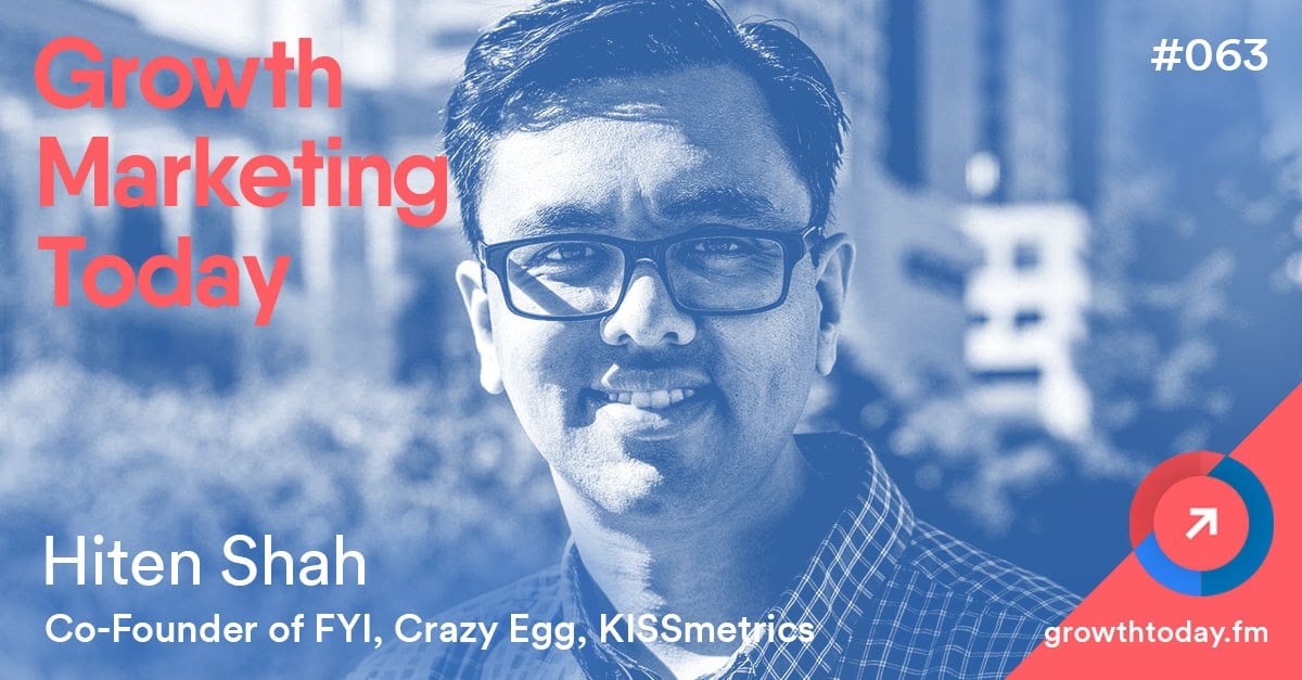 Hiten Shah’s SaaS Weekly