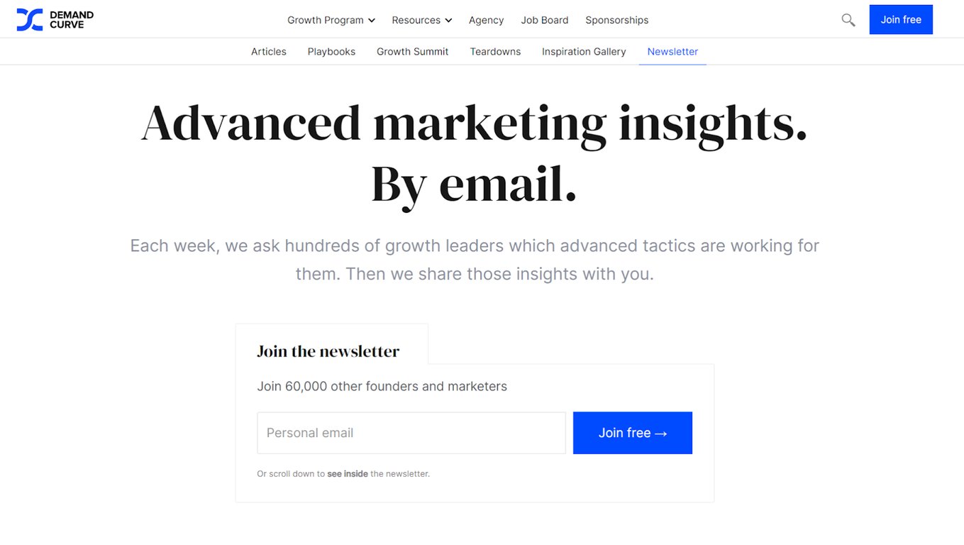 The Growth Newsletter