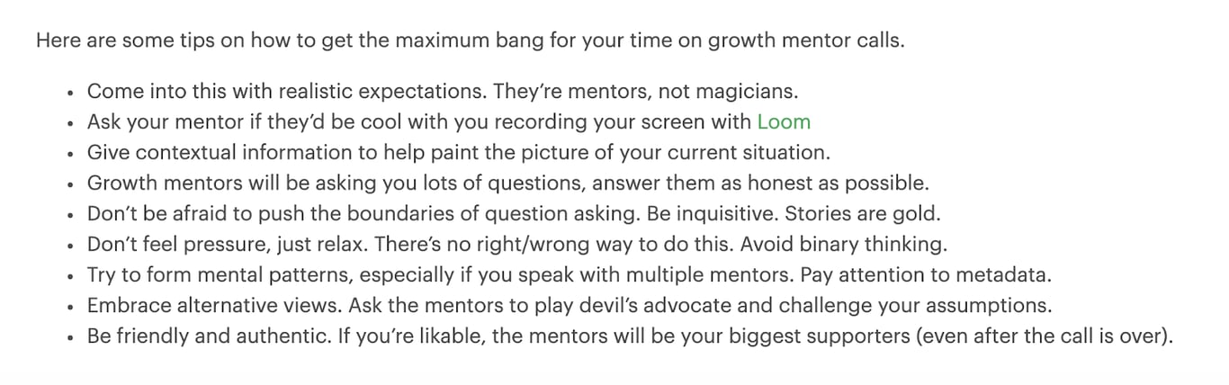 GrowthMentor