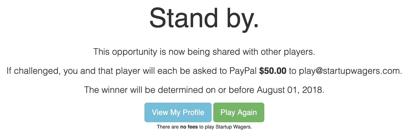 Startup Waggers - Third Step