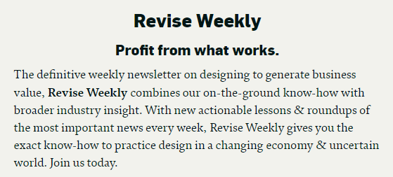 Revise Weekly